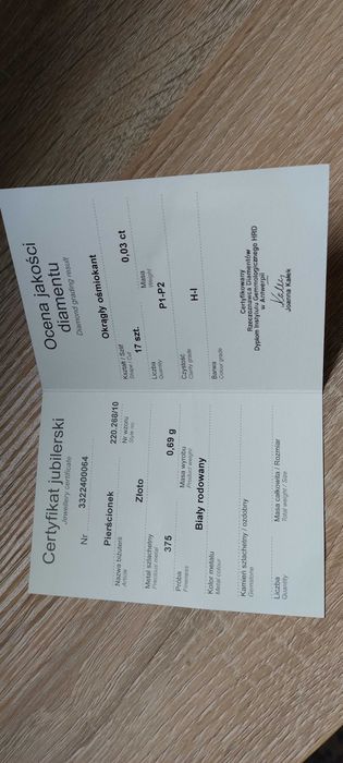 Pierścionek zaręczynowy APART Białe złoto 375 z Diamentami ROZMIAR 10