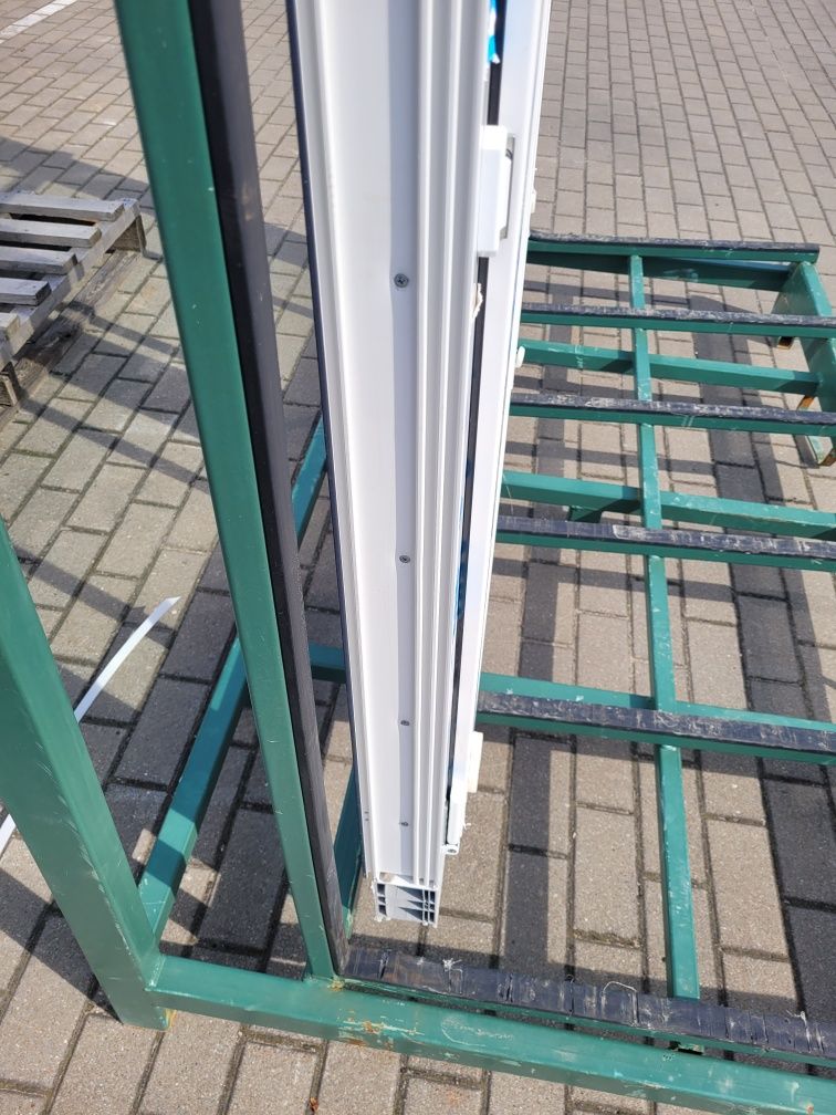 Okno NOWE VEKA SL82 Ciemnoszary Antracyt