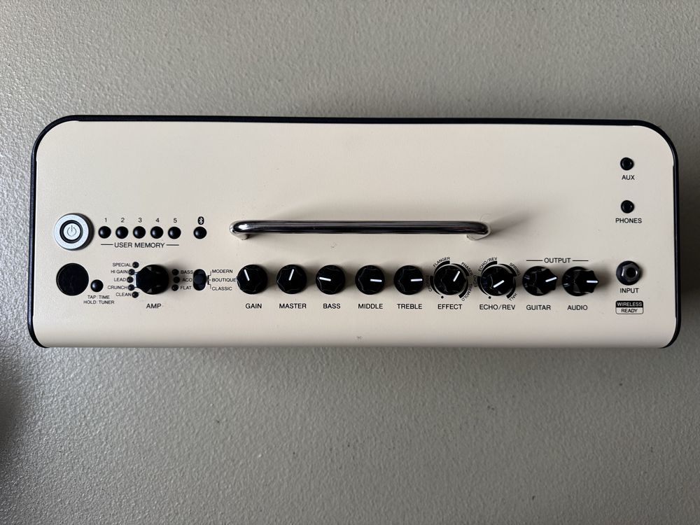 Yamaha THR30IIW cream + Airstep + wireless + Saco