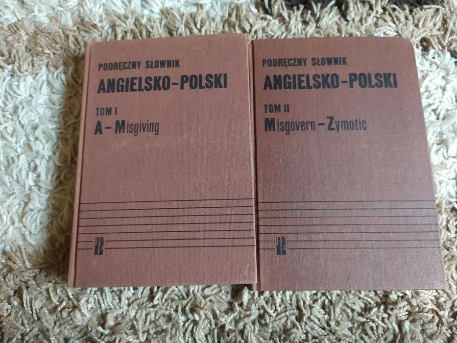 Podręczny słownik angielsko-polski w dwóch tomach