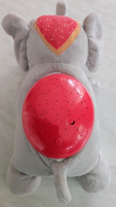 Lampka, projektor pluszowy słonik