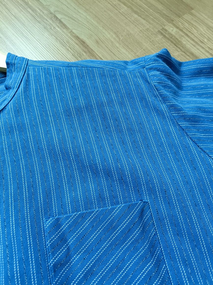 Koszula damska luźna oversize bawełniana 100% plus size 42 44