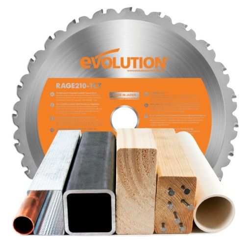 Piła Evolution Power Tools R210Sms Plus + Tarcza 210Mm