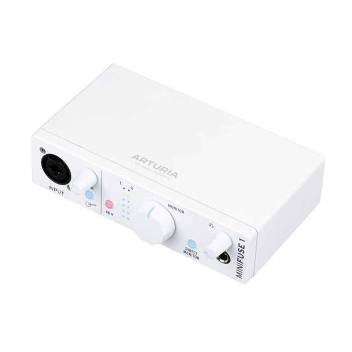 Аудіоінтерфейс Arturia MiniFuse 1 (White).