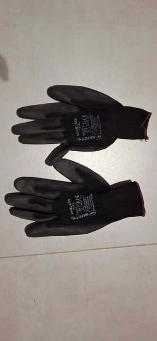 Rekawice cienkie safety rozm 10