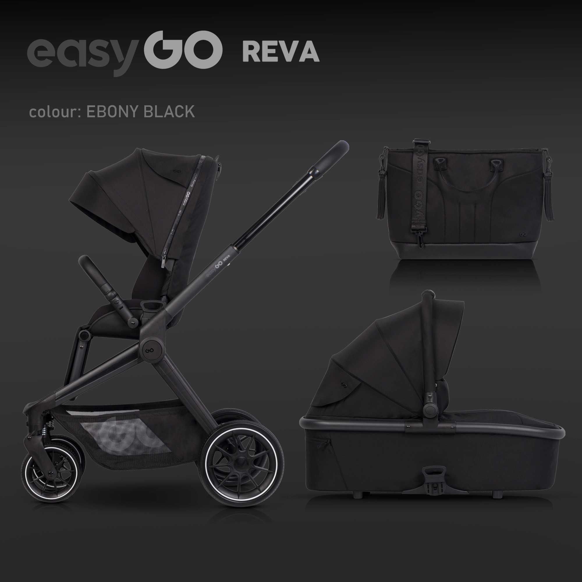 Easy Go Reva kompaktowy wózek 2w1