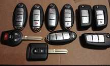Nissan leaf , rogue, sentra ,ключи авто