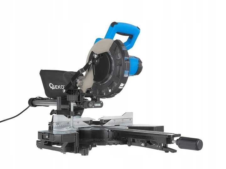 Piła ukośnica z posuwem 1700W 210mm laser pilarka do drewna G80820
