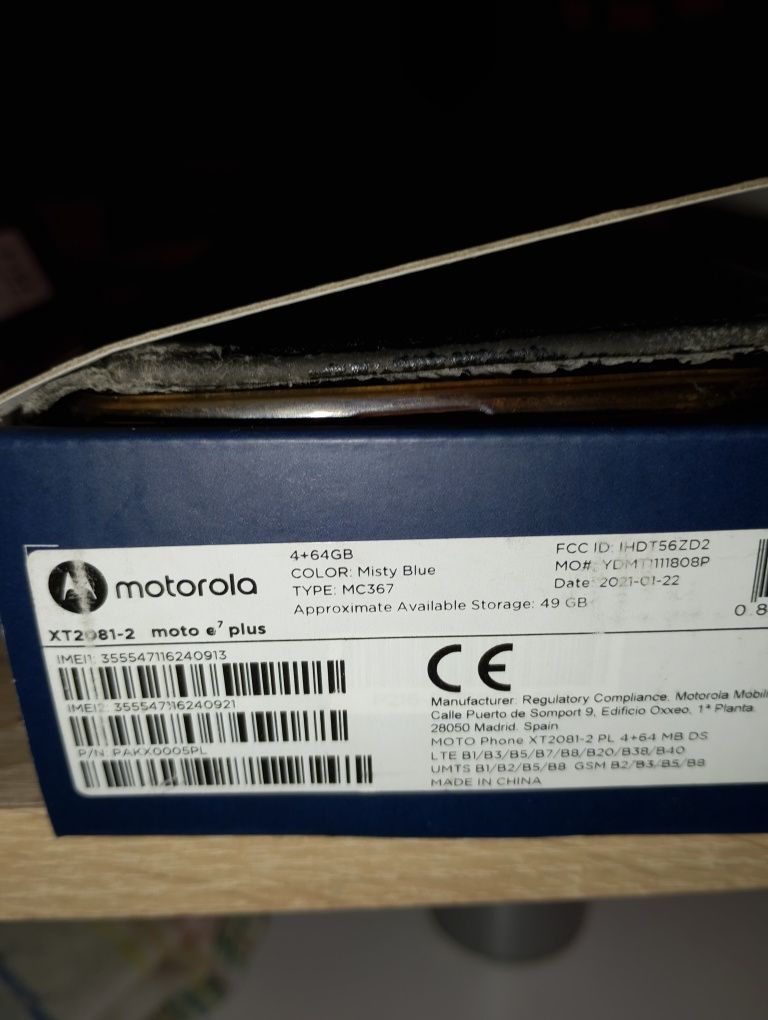 Motorola e7 plus