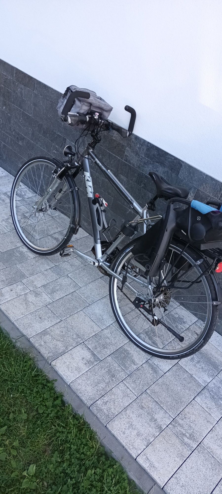 Rower Trekingowy  KTM Veneto28 cali z siedzonkiem dla dziecka
