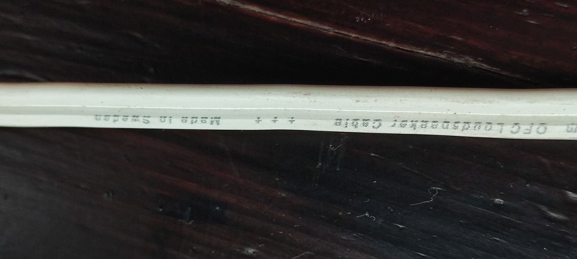 kable głośnikowe JENTECH OFC 99.999% 1x1.6 mm 10 mb Made in Sveden