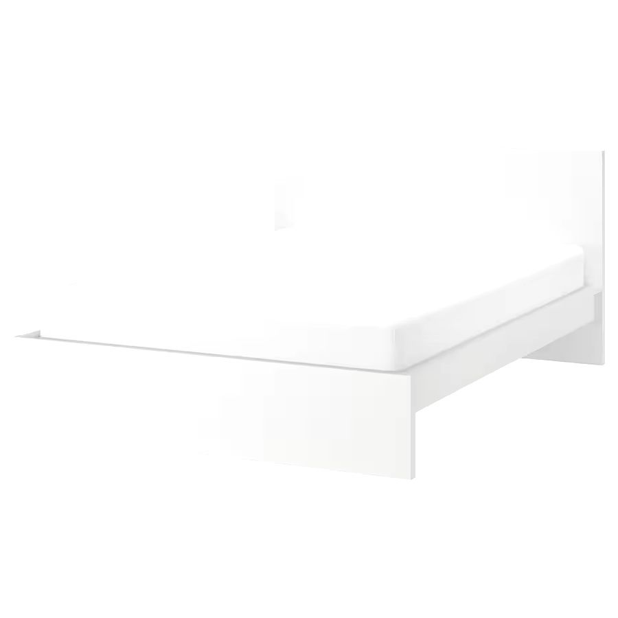 Cama  Malm Ikea com estrado