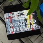 Weekend Offender ‣ Новая футболка Bissel ‣ Черная/Белая  ‣ С М Л ХЛ