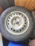Продам стальные диски с шиной  R13 4x100 , 2 шт
