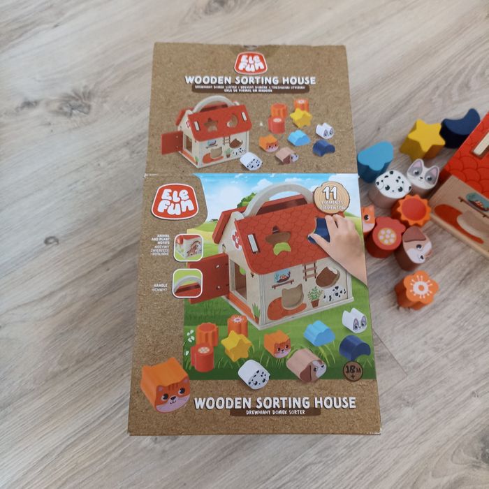 Domek drewniany dla dzieci