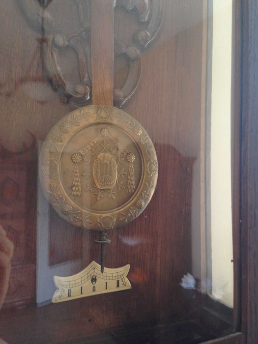 Zegar zabytkowy drewniany cudny