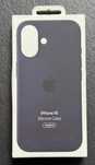 Oryginalne silikonowe etui plecki Apple iPhone 16 Czarny MagSafe