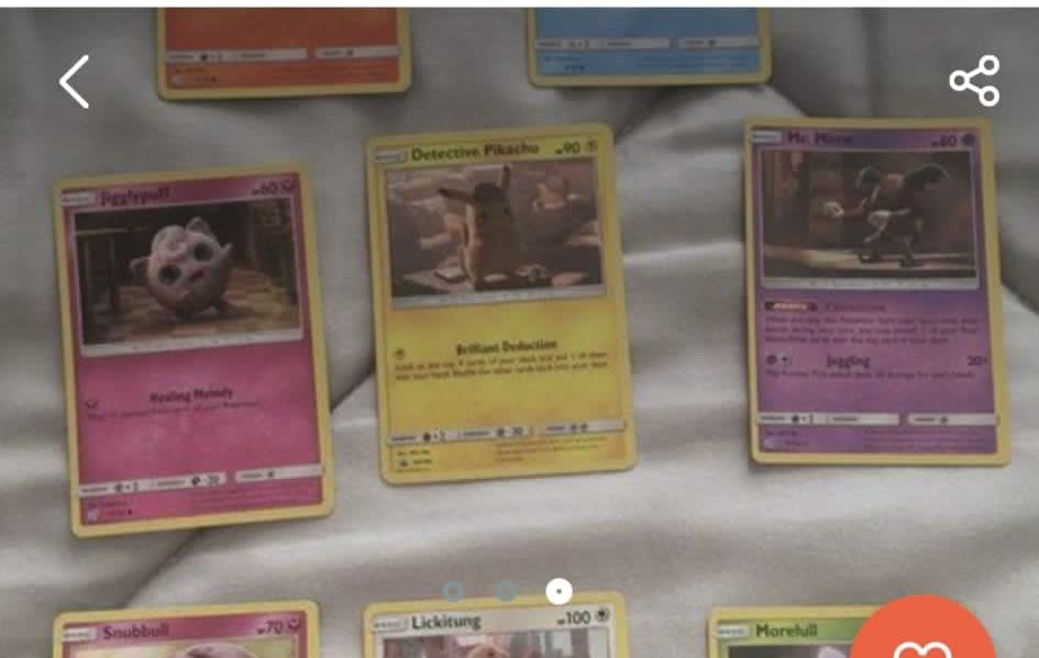 Álbum e cartas detetive pikachu