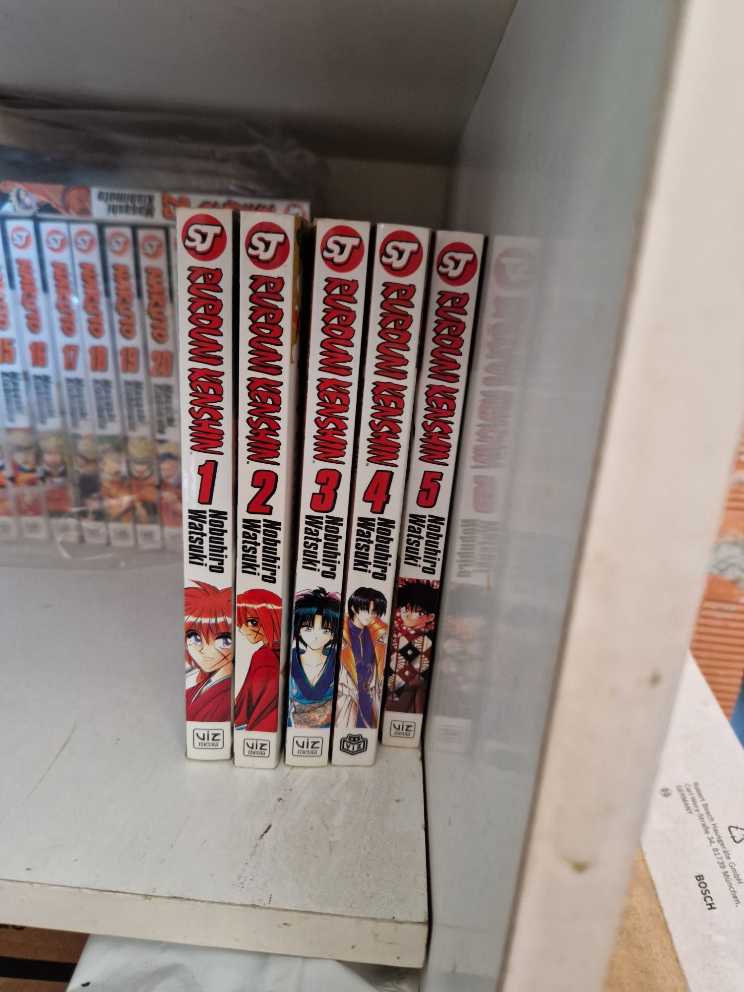 Mangas "Naruto" em Inglês