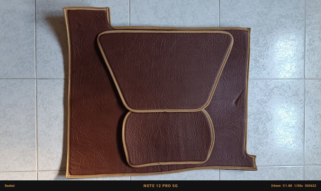 Vendo jogo de tapetes e cortinas para DAF