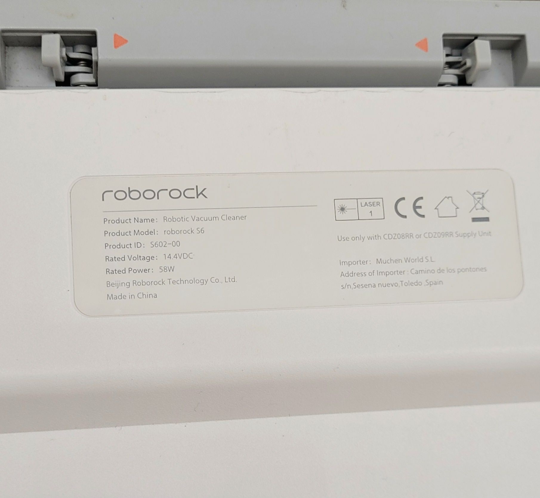 Odkurzacz roborock S6