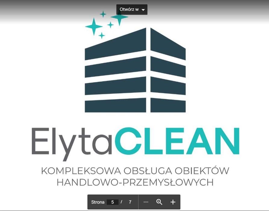 Odśnieżanie-Zamiatanie dróg/parkingów/AKCJA ZIMA/koszenie traw. ELYTA