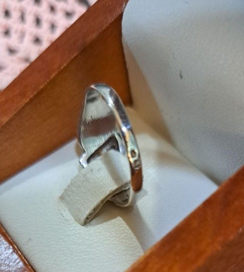 Aneis vintage prata e ouro .