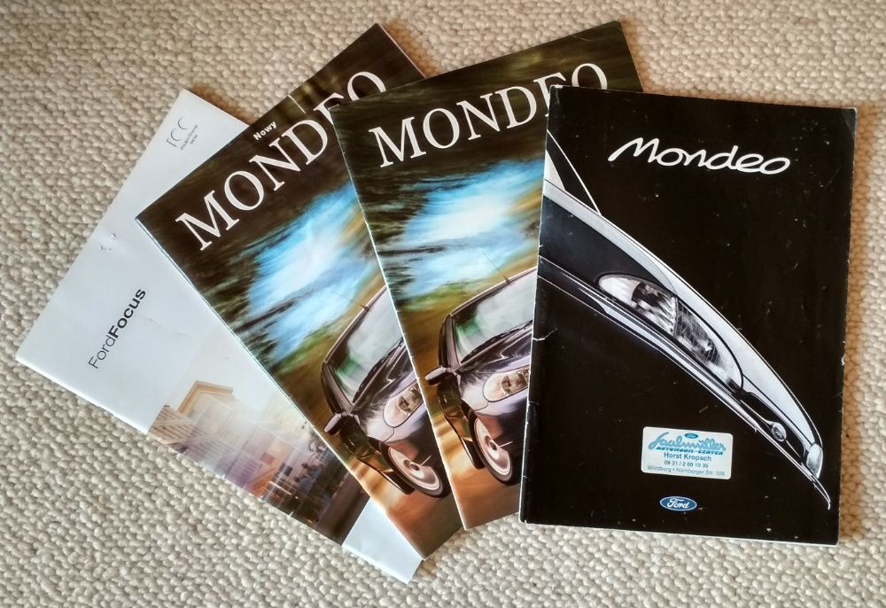 Prospekty samochodowe Ford 1993-03