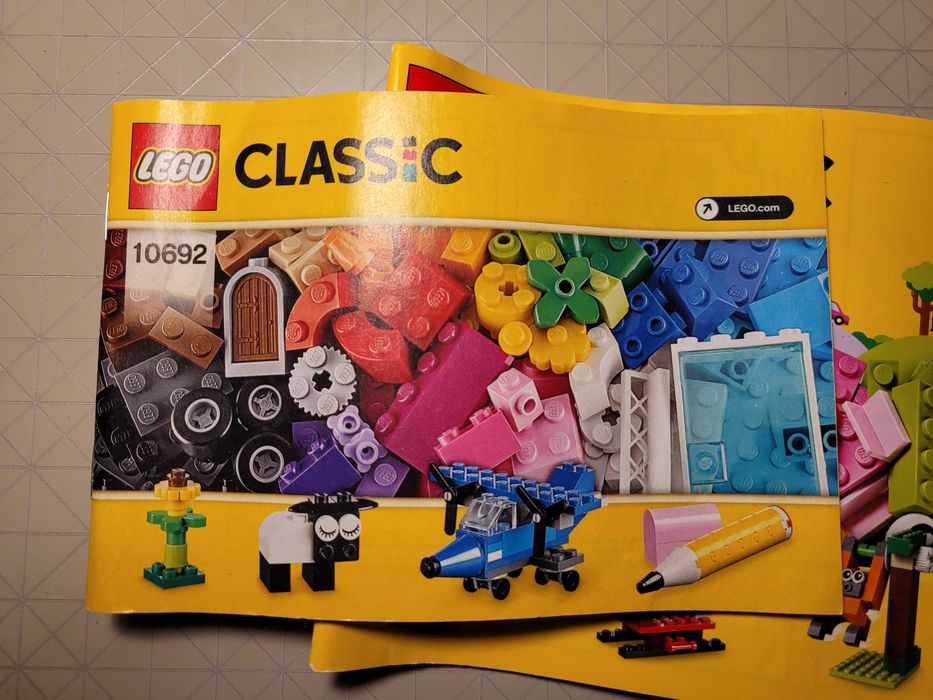 Lego Classic 10712 + 10692 niekompletne! + inne części