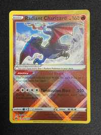 Carta Pokémon Radiant Charizard 20/159 Holo Radiant Rare Crown Zenith