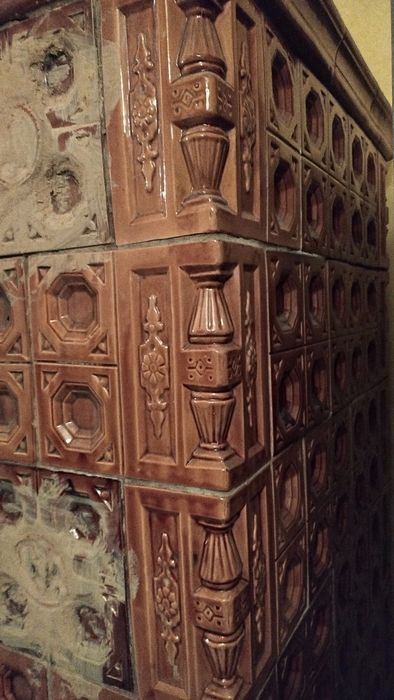 Piec kaflowy zabytkowy