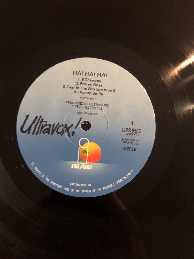 Ultravox! Ha! Ha! Ha! UK 1977 EX++