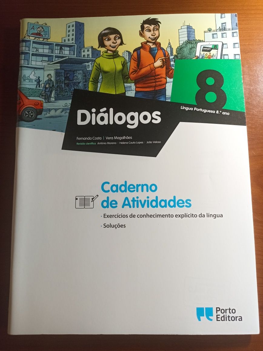 Caderno de atividades "Diálogos 8"-8°ano