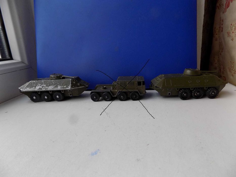 Тягач, БТР Военная техника сделано в СССР Звезда 1:72 (Эра)