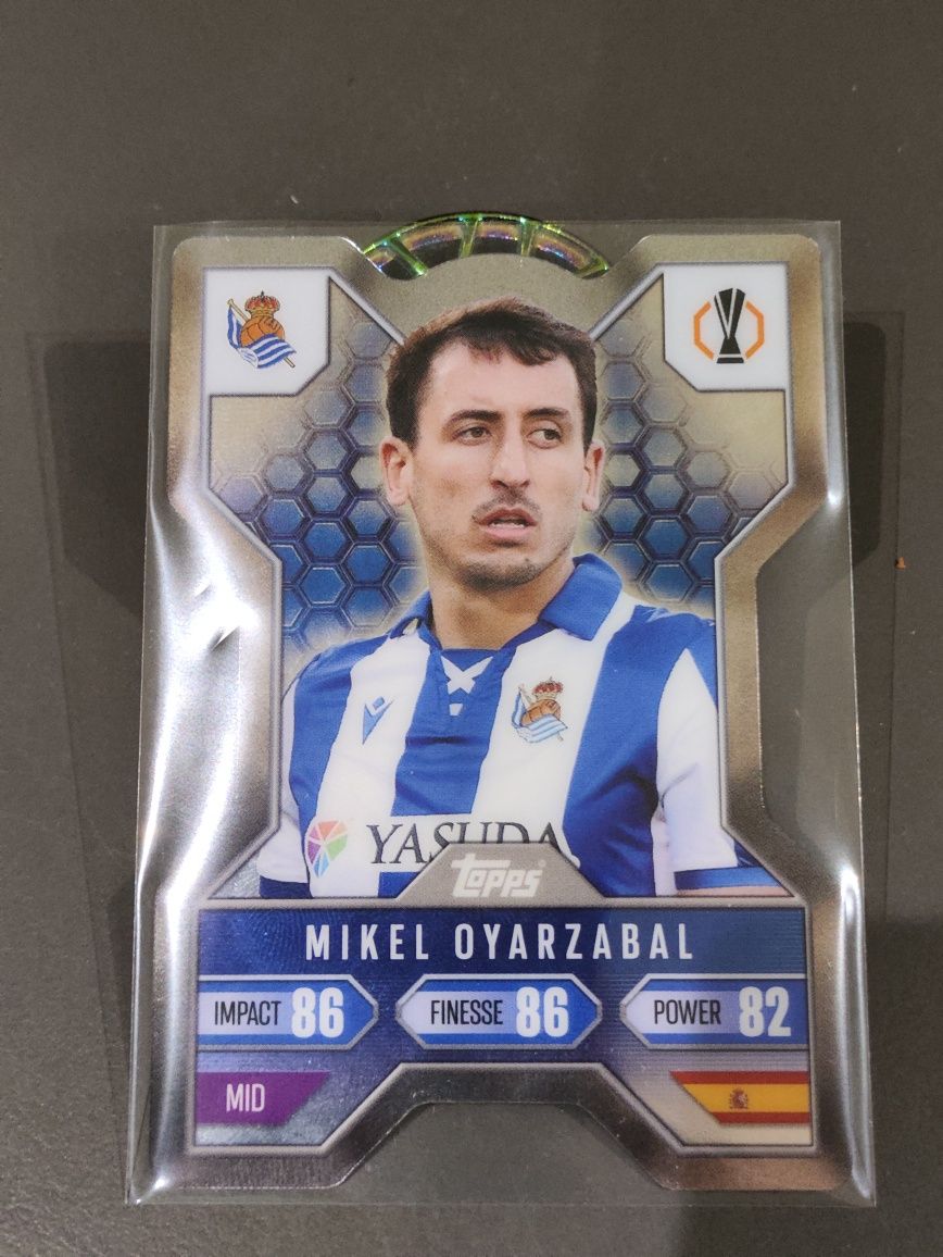 Karta Mikel  Oyarzabal X Card Topps Match Attax 2024/25