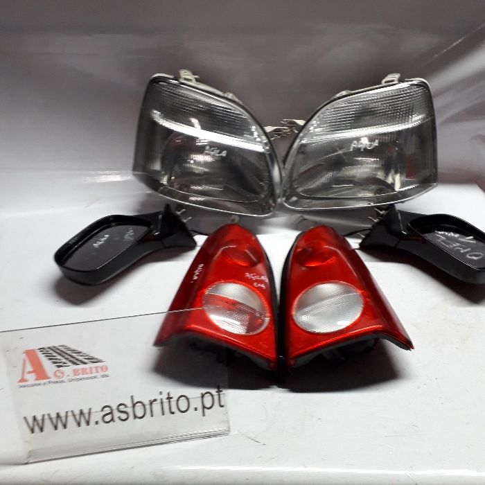 Farois farolins espelhos Opel Agila