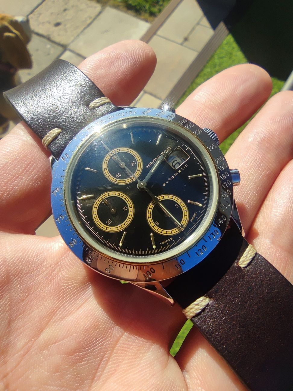 Zegarek Hamilton Lancaster HTC chronograf