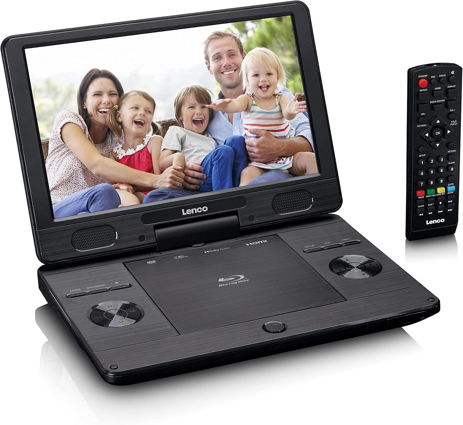 Przenośny odtwarzacz DVD Lenco BRP-1150BK