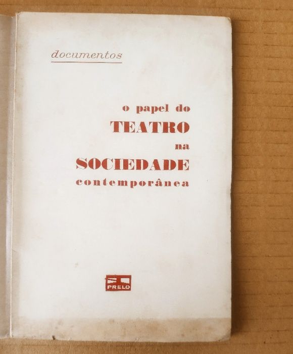 TEATRO E TEORIA TEATRAL - Livros