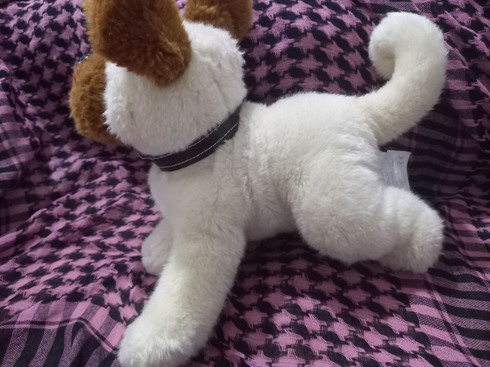 Cão Peluche beje