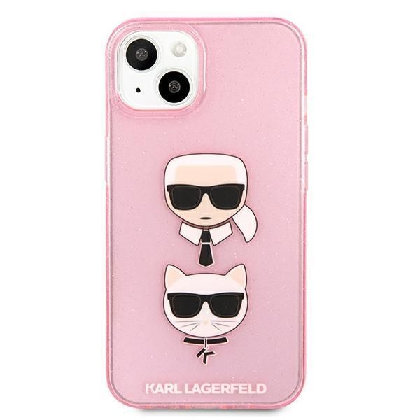 Etui Karl Lagerfeld Karl`s & Choupette Iphone 13 Mini 5,4" Różowe/Pink