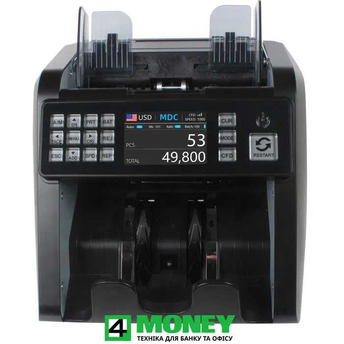 Сортувальник банкнот Рахункова машинка Bcash MVC750 DUAL Мультивалютна