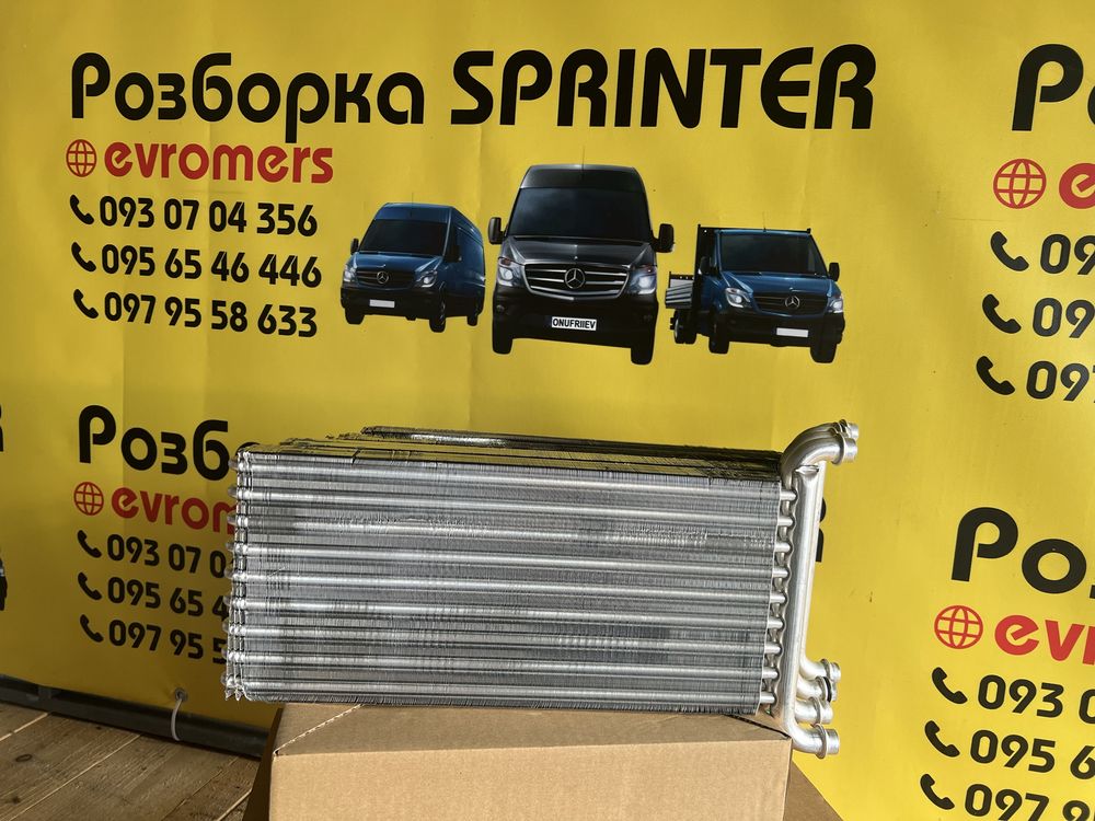 радіатор пічки mercedes sprinter w906 дельфін crafter 2006-2018