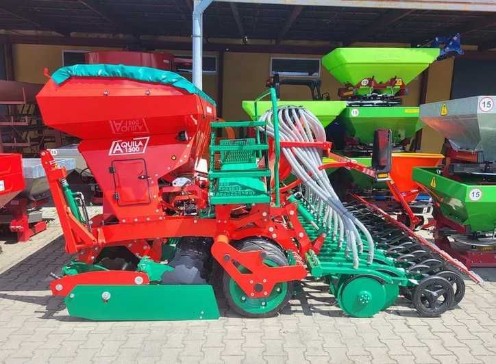 Siewnik Zbożowy Stopkowy Talerzowy AGRO-MASZ SR300 SN300 2,5m 2,7m 3m