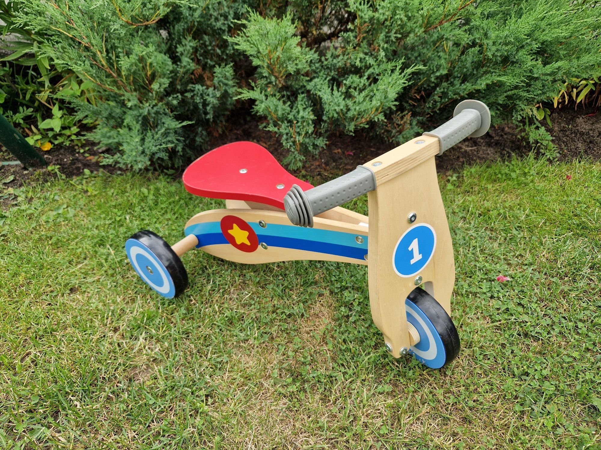 Drewniany Rowerek Biegowy Playtive