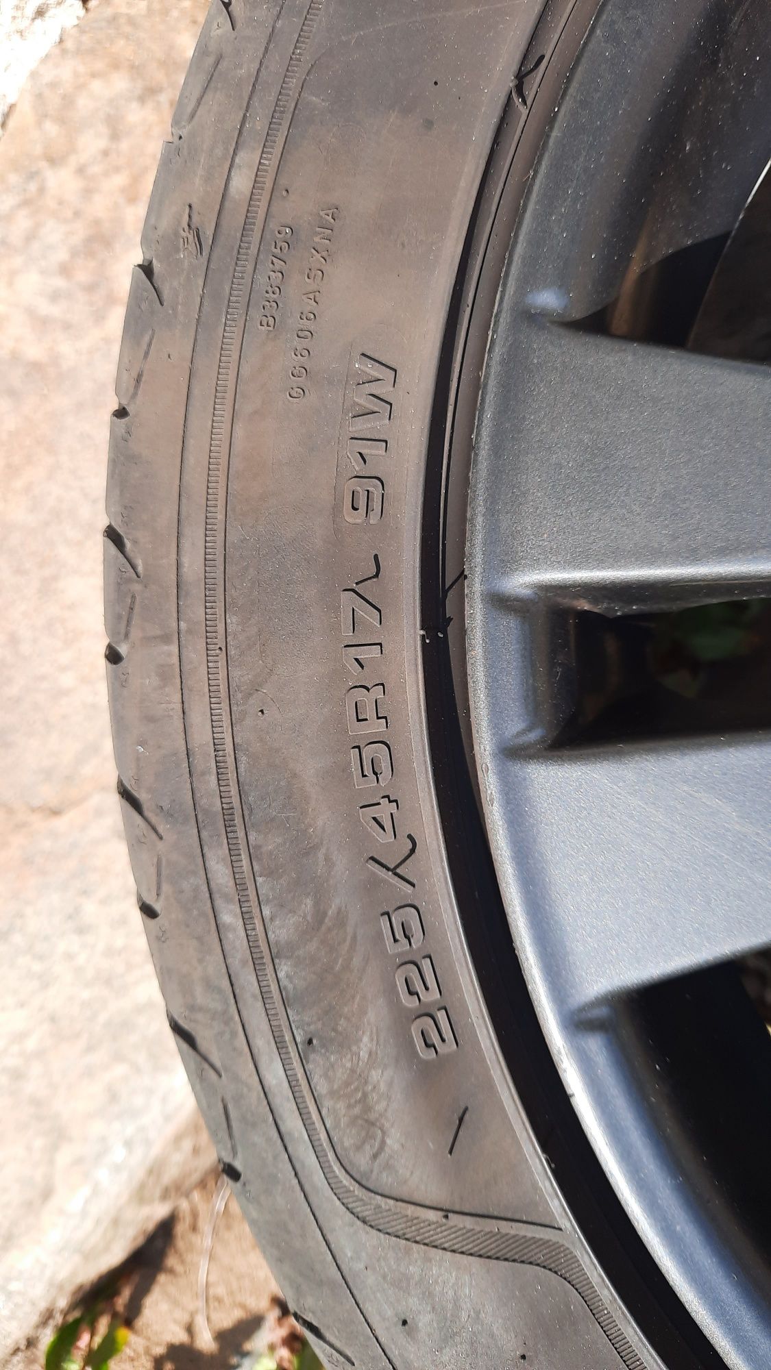 Колесa Hyundai I40 225/45R17