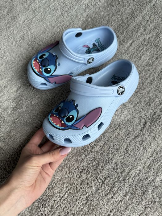 Дитячі крокси Crocs Stitch J1 20 см босоніжки 32 р сабо стіч