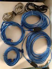 Подовжувач USB папа-мама AF-AM  5м шнур кабель супер ціна