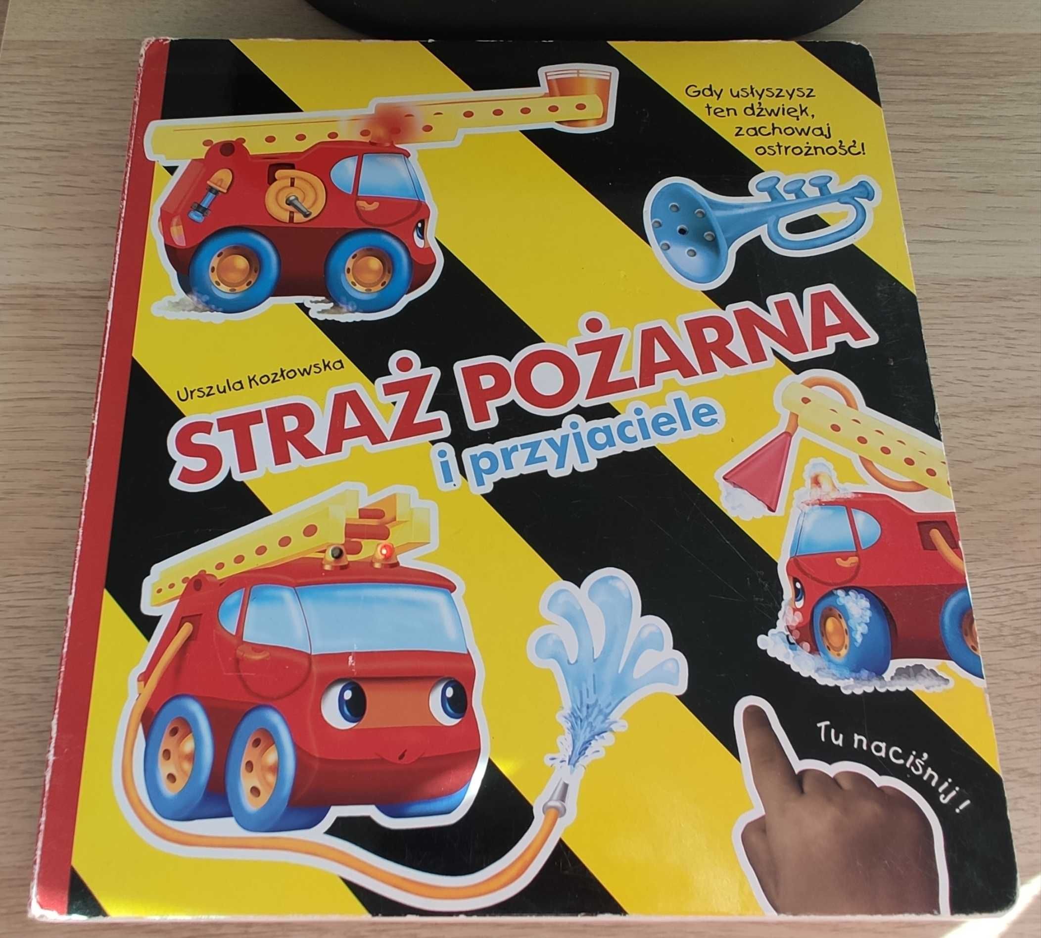 Straż pożarna i przyjaciele książka z dźwiękiem