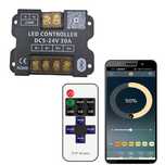 Контроллер, дімер для LED ленты 5–24V 30A с Bluetooth и пультом ДУ
